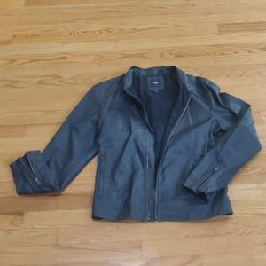 Gap Blue Suede Jacket